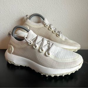 Allbirds Women’s Trail Runners SWT Sz 8 Running Shoe Natural White Cream Sole.